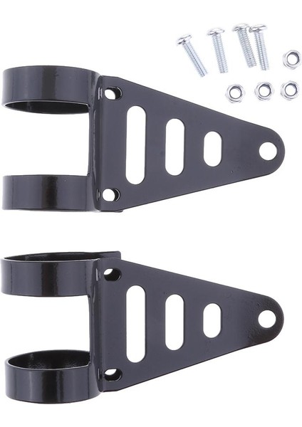 Siyah Motosiklet 41-43MM Far Montaj Braket Çatal Kulak Kıyıcı Cafe Racer (Yurt Dışından) fiyatları