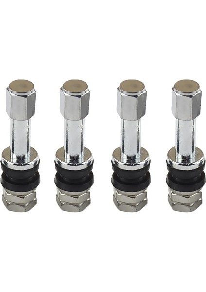 4 Adet Araba Kamyonu TR48E 53MM Düz Metal Tubless Lastik Valf Kök Kitleri (Yurt Dışından) fiyatları