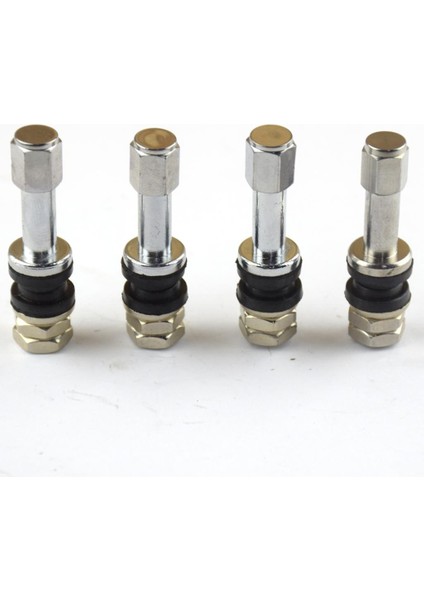 4 Adet Araba Kamyonu TR48E 53MM Düz Metal Tubless Lastik Valf Kök Kitleri (Yurt Dışından) modelleri