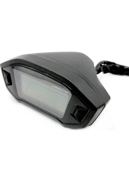 7 Renkli Evrensel Motosiklet LCD Dijital Takometre 12V (Yurt Dışından) indirimleri