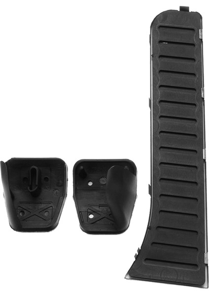 Golf Için 3 x Paslanmaz Pedal + Fren + Ayak Çizimi Kapağı Mk5 Mk6 (Yurt Dışından)