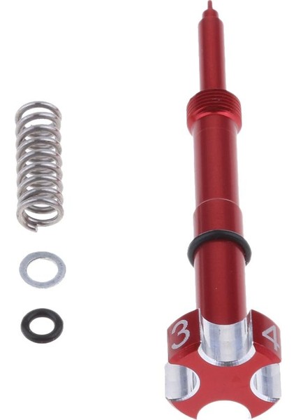 Kolay Ayarlama Yakıt Karışımı Vida Için Kir Carb Hava Karbüratör Kırmızı (Yurt Dışından)