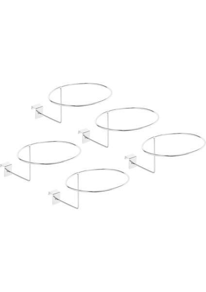 5 Paket Metal Tutucu Organizatör Askısı Çok Işlevli Raf A (Yurt Dışından)