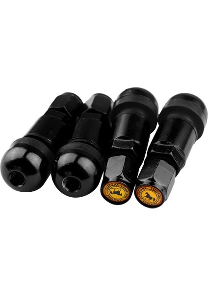 Araba Lastik Tekerleği Jantlar Kök Hava Valfi Kapakları Siyah (Yurt Dışından) fiyatları