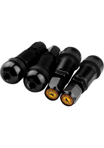 Araba Lastik Tekerleği Jantlar Kök Hava Valfi Kapakları Siyah (Yurt Dışından) fırsatları