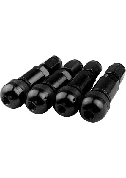 Araba Lastik Tekerleği Jantlar Kök Hava Valfi Kapakları Siyah (Yurt Dışından) indirimleri