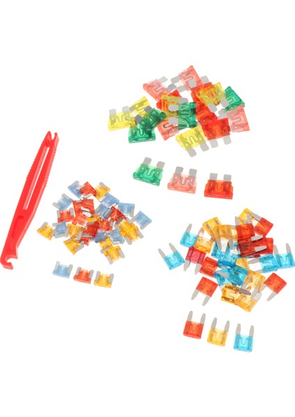 5A 10A 15A 20A 30A 40A Araba Kamyon Yıkayıcı Çeşitli Sigortalar Otomatik Set (Yurt Dışından)