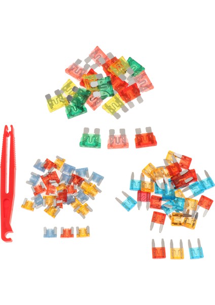 5A 10A 15A 20A 30A 40A Araba Kamyon Yıkayıcı Çeşitli Sigortalar Otomatik Set (Yurt Dışından) fiyatları