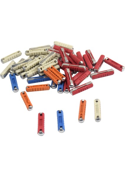 50PC Otomotiv Otomobil Otomatik Sigorta Ürün Yelpazesi Avrupa ve Cam Agc Seti Elektronik (Yurt Dışından)