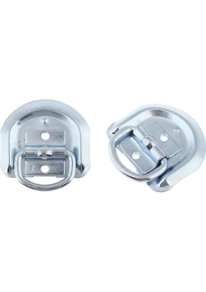 2 Adet Atv Rv Otomatik D-Ring Kayış Kravat Kamyon Parçaları Için Ankraj Gümüş (Yurt Dışından)