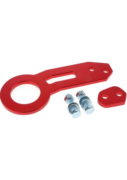 Universal Araba Otomatik Aracı Için Alüminyum Alaşım Towing Hook Trailer Kırmızı (Yurt Dışından)