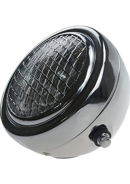 12 V Metal Motosiklet Montajı Far Ampuller Izgara Kapak Krom (Yurt Dışından) fiyatları