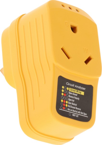 Rv Surge Koruyucusu 30 Devre Analizör LED Gösterge Işığı 30 er Erkek Ila 30 er Dişi Daha Kararlı ve Daha Güvenli Tel Bağlantısı Ile. (Yurt Dışından)