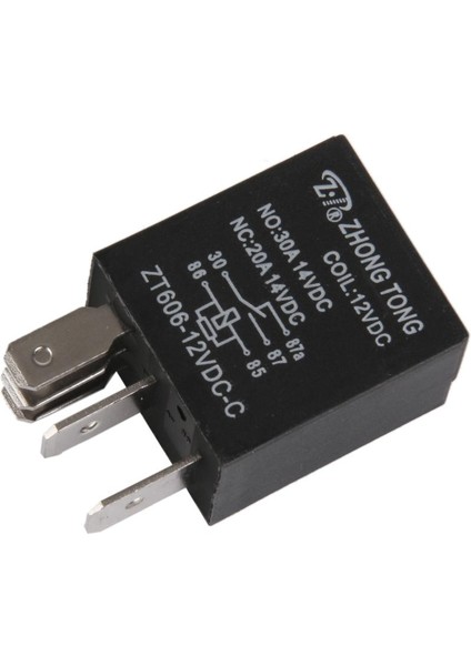 Kamyon Otomatik Otomotiv Dc 12V 20A 30A Spdt Röle Röleleri 5 Pin 5p 16 Adet (Yurt Dışından) fiyatları