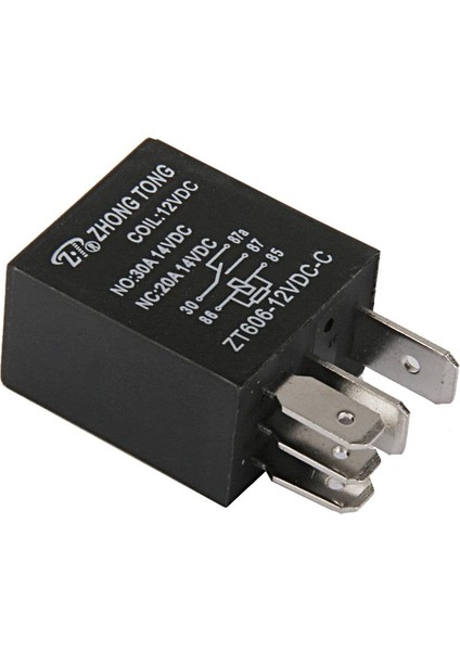Kamyon Otomatik Otomotiv Dc 12V 20A 30A Spdt Röle Röleleri 5 Pin 5p 16 Adet (Yurt Dışından) fırsatları