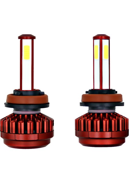 Çift 12-24 V LED Far Ampuller 980 W 147000LM 360 ° Işın Dönüşüm Kiti H11 (Yurt Dışından)