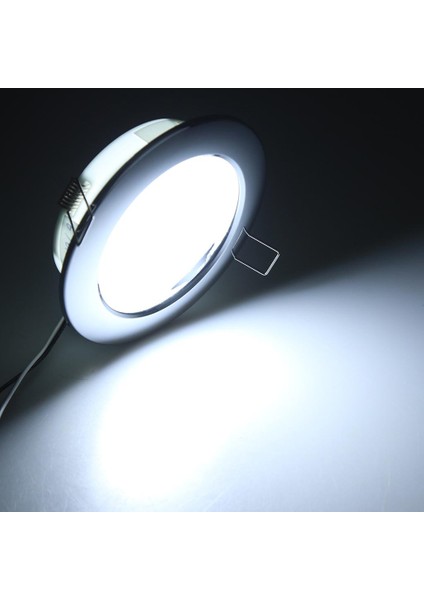 Rv Tekne Tavan Kubbe Işık LED Panel Işık 12 V 4.5W Downlight Soğuk Beyaz (Yurt Dışından) indirimleri