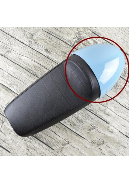 Motosiklet Kuyruk Arka Koltuk Kafa Kapak Kaplama Kafe Racer - Blue Için (Yurt Dışından)