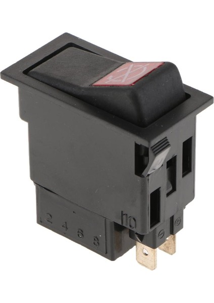 Su Geçirmez Metal Itme Düğmesi Kapalı Anahtar Motor Stop Rocker Anahtarı (Yurt Dışından) fırsatları