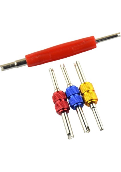 4 Adet Araba Kamyon Lastik Valfi Çıkma Onarım Anahtarı Araçları (Yurt Dışından)