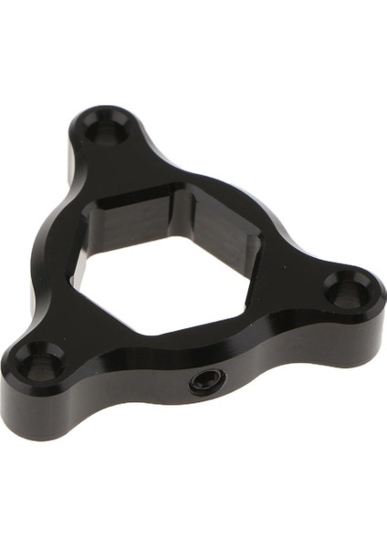 17MM Cnc Alüminyum Altıgen Aniduzed Çatal Ön Yük Adankorlar Kiti Siyah (Yurt Dışından)