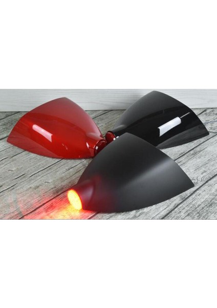 Motosiklet Arka Koltuk Kapak Kapağı Cafe Racer Bölmesi LED Işık (Yurt Dışından)