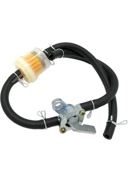 3 Adet Motosiklet Yakıt Gaz Yağı Benzin Hattı Anahtarı Musluk 45 cm 50CC-150CC Scooter (Yurt Dışından) fiyatları