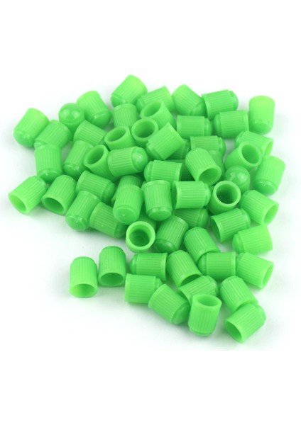 100 Adet Yeşil Araba Tekerleği Lastik Valfi Gövdeleri Kapaklar Lastik Kapak Tozu Kapaklar Yeşil (Yurt Dışından) modelleri