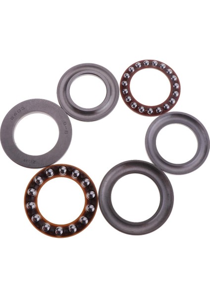 PW80 Pw 80 Motosiklet Için 6 Adet Direksiyon Sapı Yatak Kiti (Yurt Dışından)