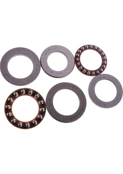 PW80 Pw 80 Motosiklet Için 6 Adet Direksiyon Sapı Yatak Kiti (Yurt Dışından)