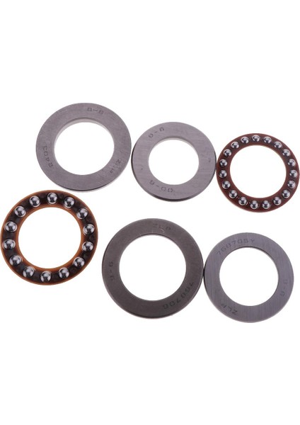 PW80 Pw 80 Motosiklet Için 6 Adet Direksiyon Sapı Yatak Kiti (Yurt Dışından)