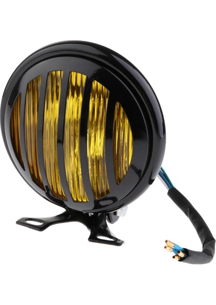 6" Mesh Izgara Far Alt Montaj Sarı Için Yüksek Düşük Işın Lambası (Yurt Dışından)
