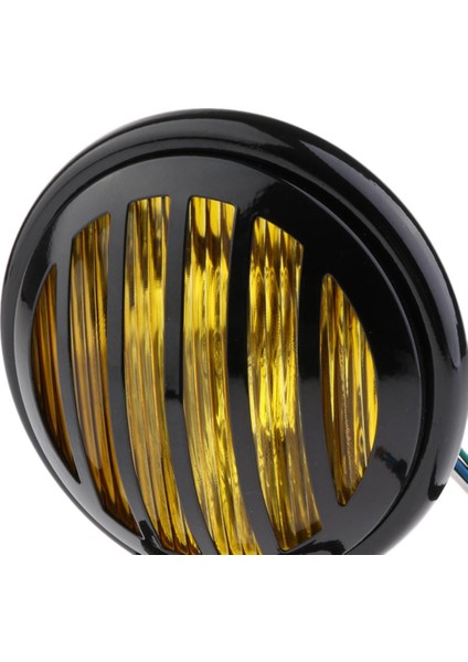 6" Mesh Izgara Far Alt Montaj Sarı Için Yüksek Düşük Işın Lambası (Yurt Dışından)