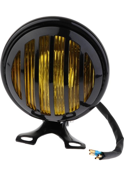 6" Mesh Izgara Far Alt Montaj Sarı Için Yüksek Düşük Işın Lambası (Yurt Dışından)