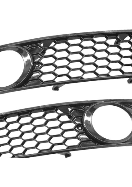 2 Paket Siyah Petek Ön Tampon Sis A4 B6 Için Izgara Izgaraları (Yurt Dışından) modelleri