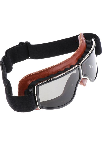 2 Adet Motosiklet Gözlükler Vintage Pilot Tarzı Cruiser Scooter Kum Gözlük (Yurt Dışından) fırsatları