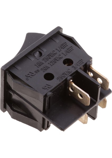 AC250V 20A 4pin Aç Kapalı Araba Motosiklet Mount Rocker Switch (Yurt Dışından) indirimleri