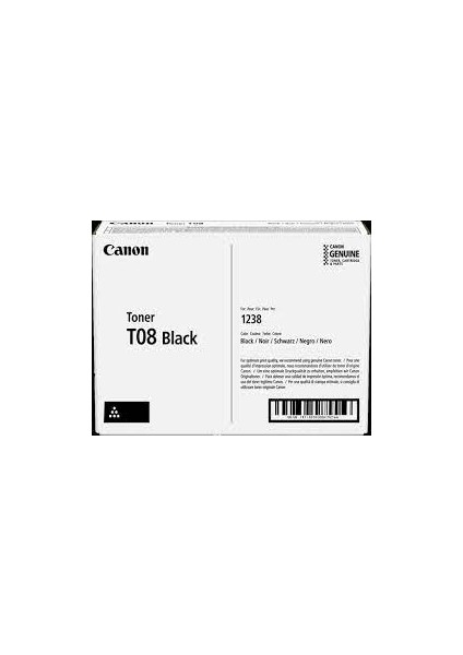 T08 3010C006 Siyah Orjinal Toner - LBP1238 / MF1238 (T15933)