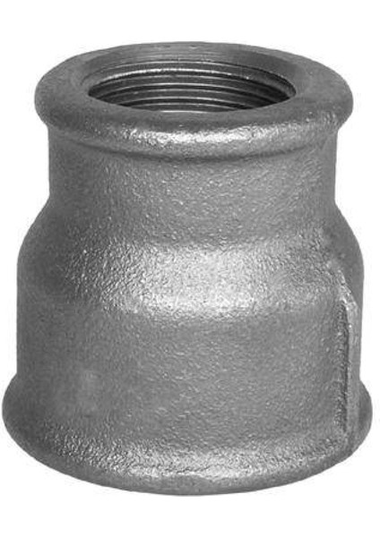 Galvaniz Daldırma Döküm Manşon Redüksiyon ( 1" x 1/2" )