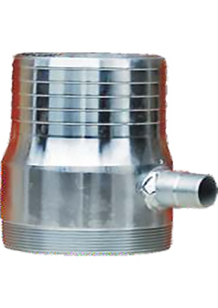 Galvaniz Hortum Rakoru 3'' Ağız Çıkışı 3/4''