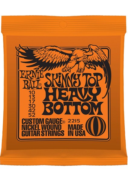 P02215 Skinny Top Heavy Bottom Nickel 10-52 Elektro Gitar Teli