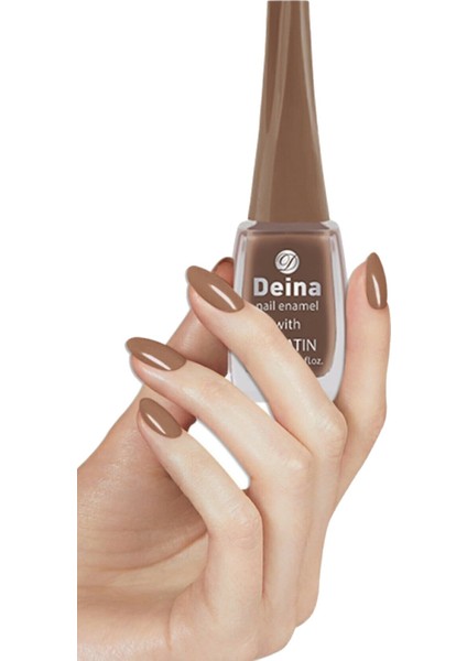 Deina Keratinli Besleyici Oje 14 Ml Renk No: 74