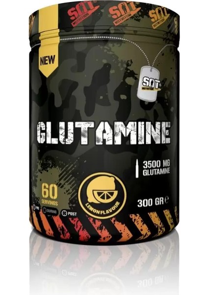 Glutamine 300 gr Limon Aromalı