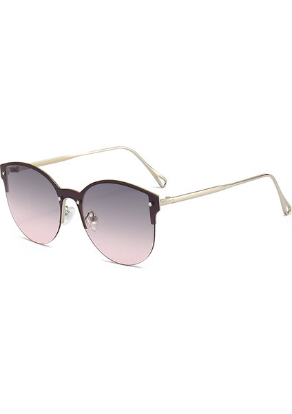 Unisex Güneş Gözlüğü - Gümüş/pembe (Yurt Dışından)