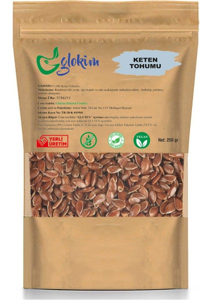 Keten Tohumu - Glutensiz