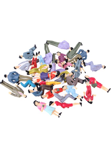 Mix Lot Ho 1/25 Kişi Yolcular Aksiyon Figürleri Tren Demiryolu Düzeni Sahnesi (Yurt Dışından) fiyatları