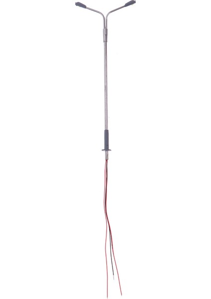 10 Adet Kum Masası Modeli Mini Dekor Lambası Post Lambası 8,5 cm 1: 150 LED Lamba (Yurt Dışından)
