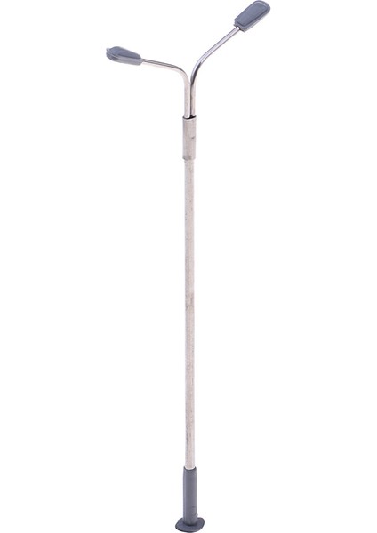 10 Adet Kum Masası Modeli Mini Dekor Lambası Post Lambası 8,5 cm 1: 150 LED Lamba (Yurt Dışından)
