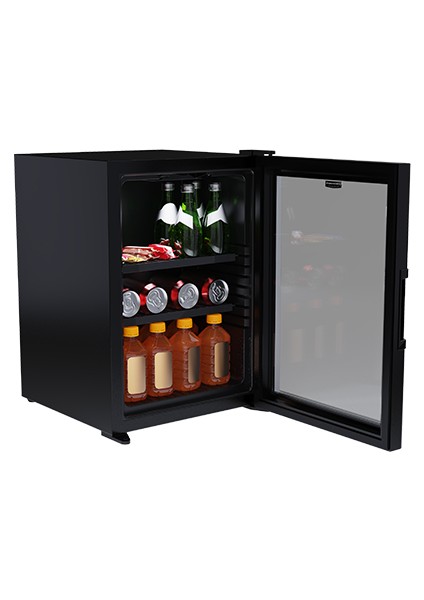 INV MC40 All Black Edition Inverter Minibar Mini Buzdolabı