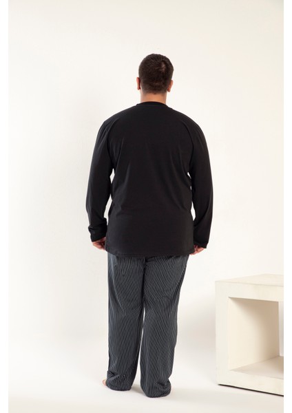Erkek Battal Süprem Patlı Uzun Kol Pijama modelleri